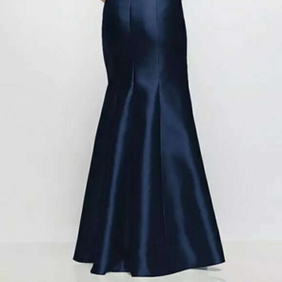 ALFRED SUNG Navy Blue Maxi Dress - Picture 6 of 6